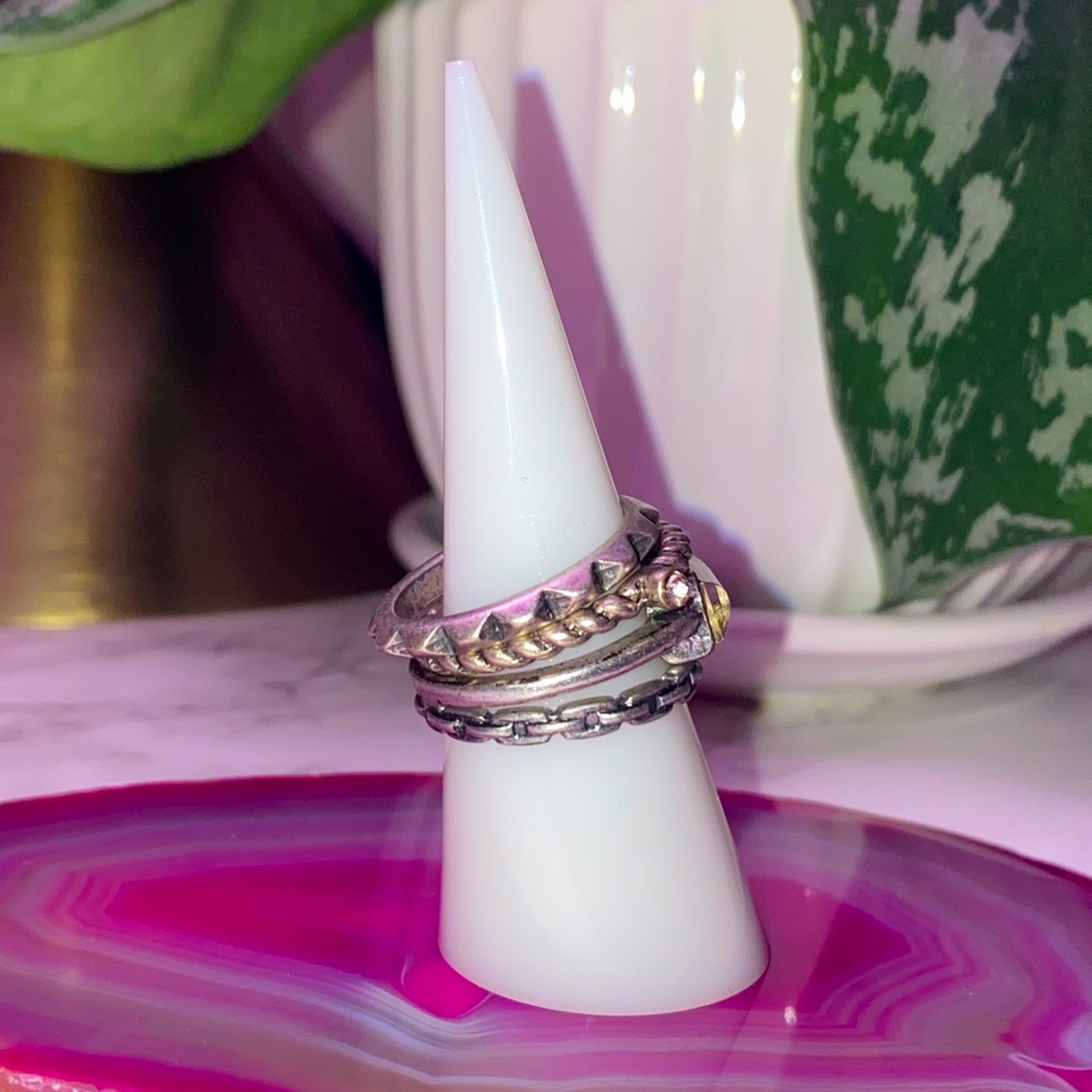 Simple Rings Set (4) - Picture 2 of 6